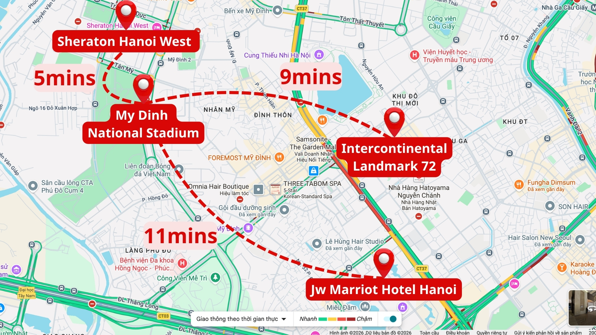 Why Stay Near My Dinh Stadium?